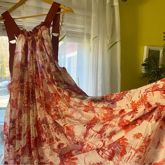 Free People Dresses & Skirts - Free People | Red Pattern Dress